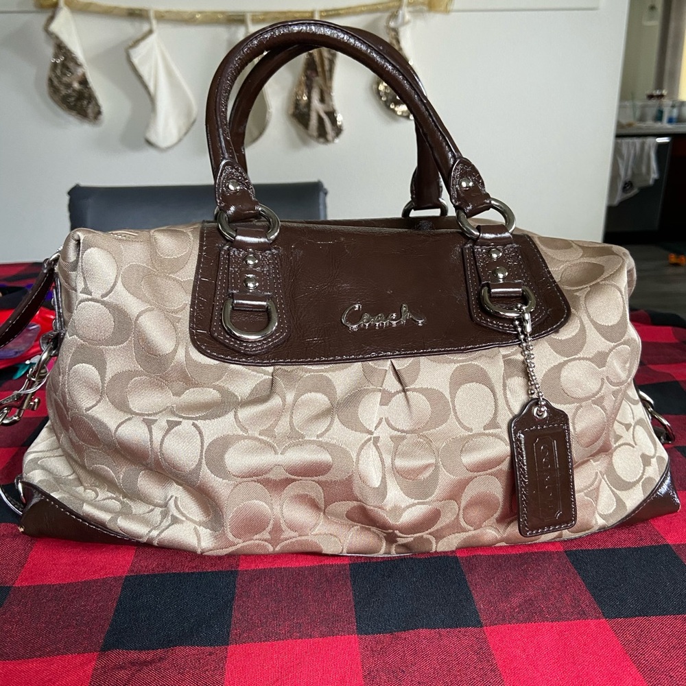 Coach satchel handbag